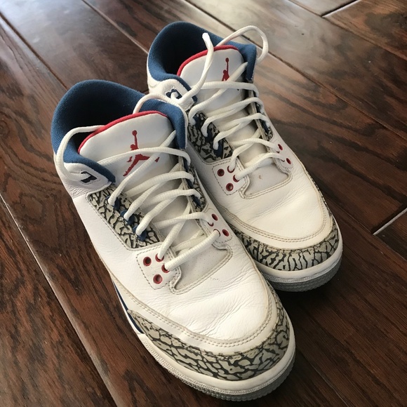 Nike Air Jordan Retro 3 True Blue - Picture 1 of 3